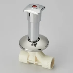 CONCEALED VALVE SWEPT TYPE (CHROME PLATED) (SQUARE)
