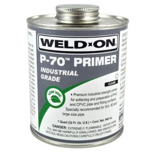 IPS WELD-ON PRIMER P 70 Suitable for (2½"-12") SCH40 & SCH80