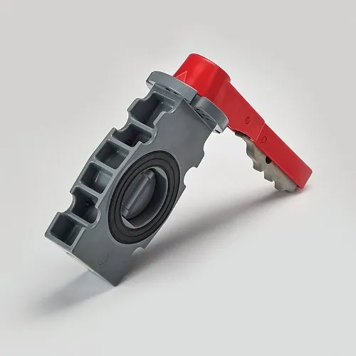 WAFER BUTTERFLY VALVE (VITON) W/HANDLE
