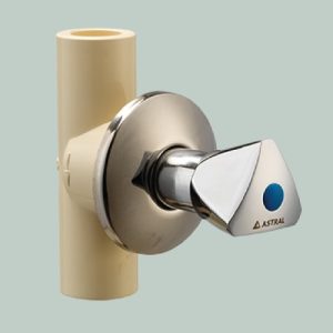 CONCEALED VALVE (CHROME PLATED) (TRIANGLE