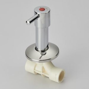 CONCEALED VALVE SWEPT TYPE (CHROME PLATED) (ROUND)