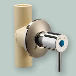 CONCEALED VALVE (CHROME PLATED) (ROUND)