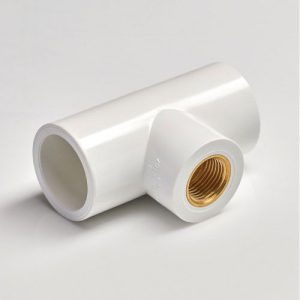 TEE (BRASS THD x SOC)