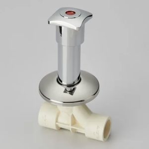 CONCEALED VALVE SWEPT TYPE (CHROME PLATED) (SQUARE)
