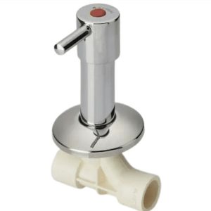 CONCEALED VALVE SWEPT TYPE (CHROME PLATED) (ROUND)