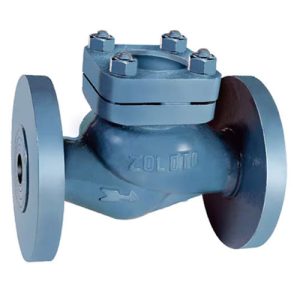Cast Iron Horizontal Lift Check Valve Straight Pattern (Flanged)