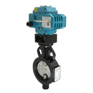 Butterfly Valve (Wafer Type), PN 1.0 with Electrical Actuator