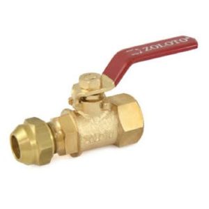 Bronze Ball Valve with Flare Nut (Mixed Ends)